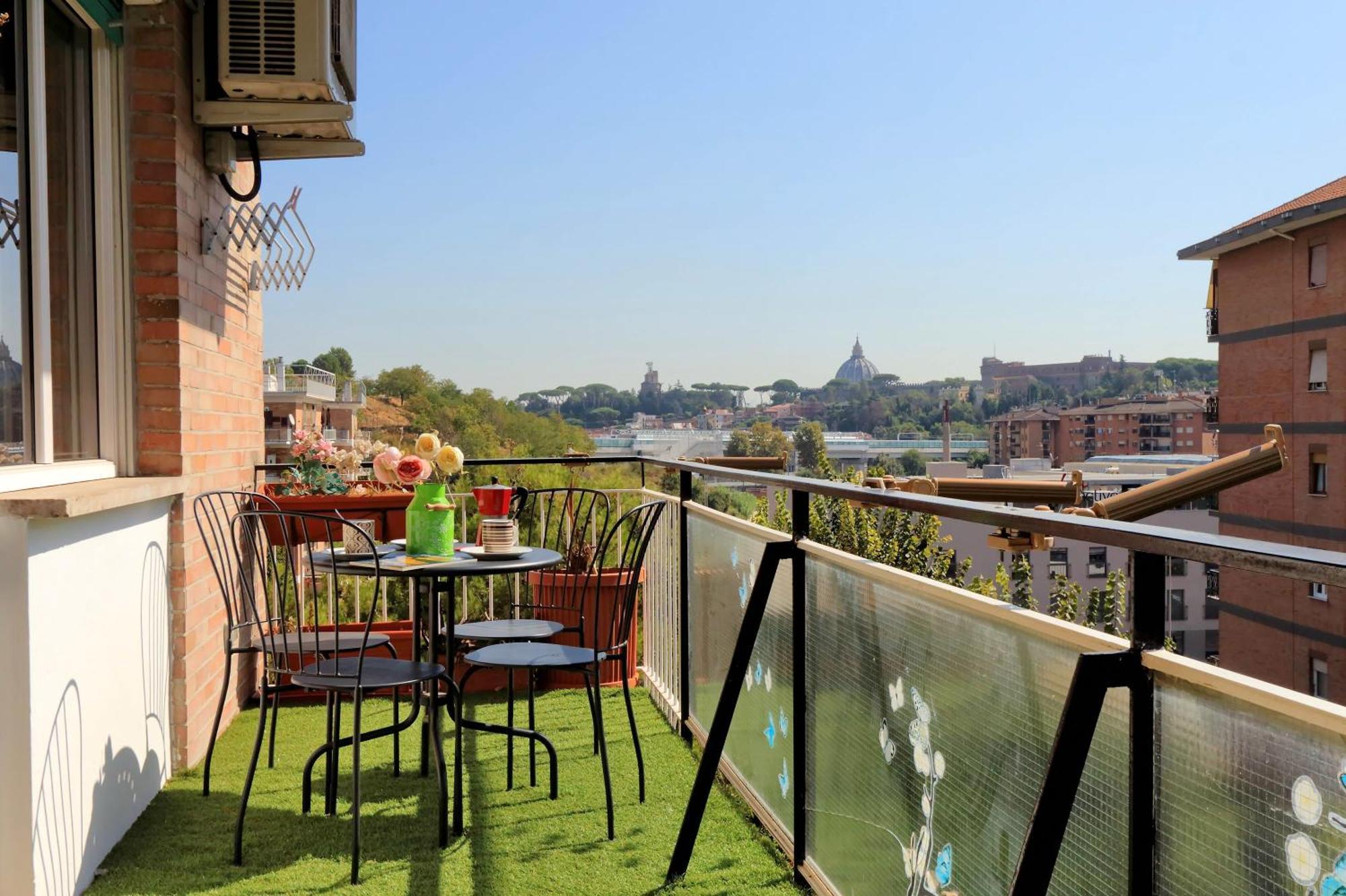 Vatican View Viale Di Valle Aurelia Rome Luaran gambar